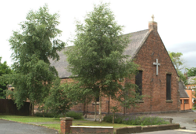 The current church of St Mary