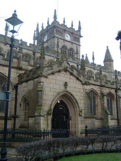All Saints doorway (copyright: M. Gardner 2004)