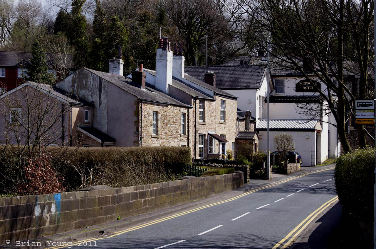 Ribchester Road, Wilpshire. Photograph supplied by and  of Brian Young