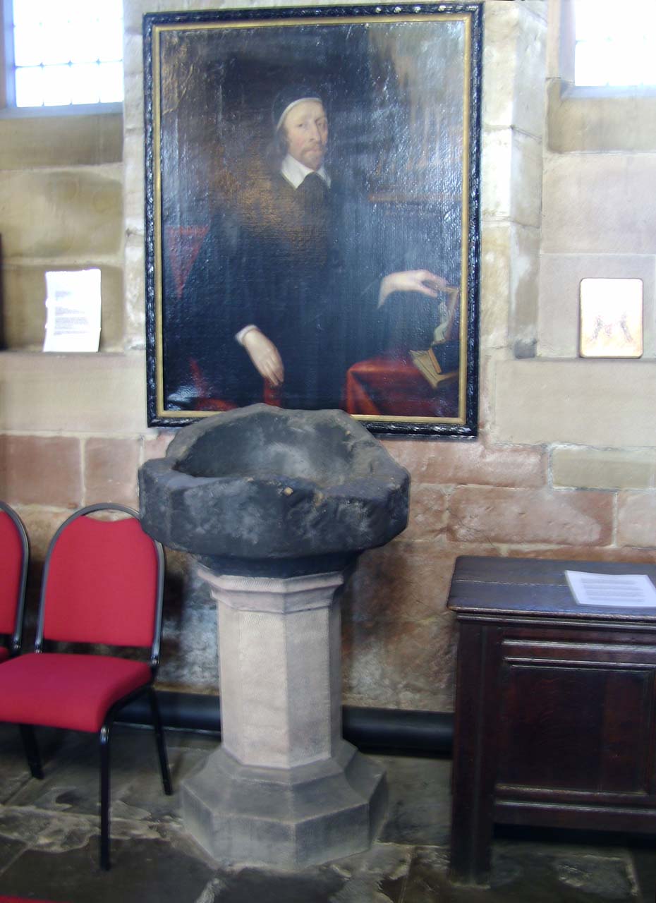 The Ancient Font, Photograph supplied by and  of Frances Holcroft