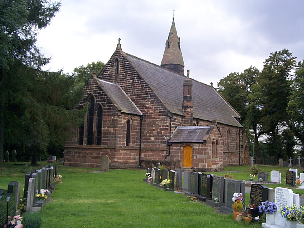 Christ Church, Croft, in 2006, Photograph supplied by and  of Frances Holcroft