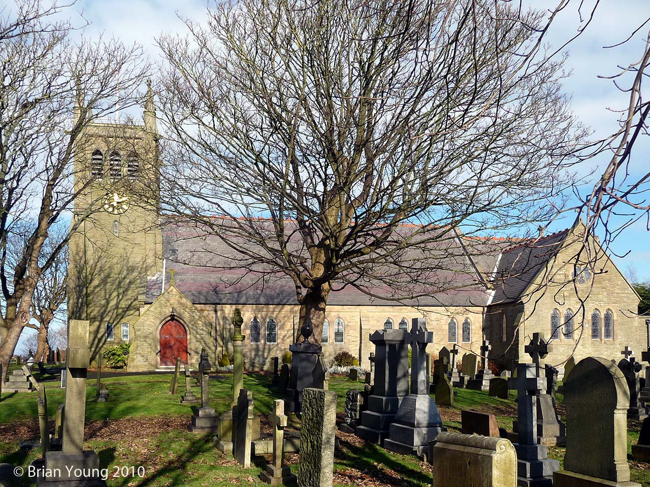 All Hallows Church. Photograph supplied by and � of Brian Young