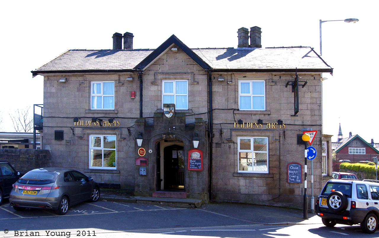 The Feildens Arms, Feniscowles. Photograph supplied by and � of Brian Young