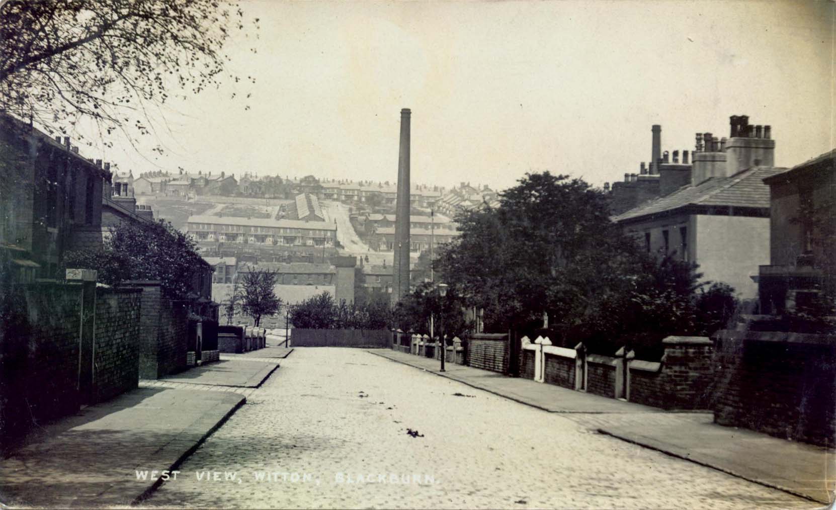 Street scene looking down West View