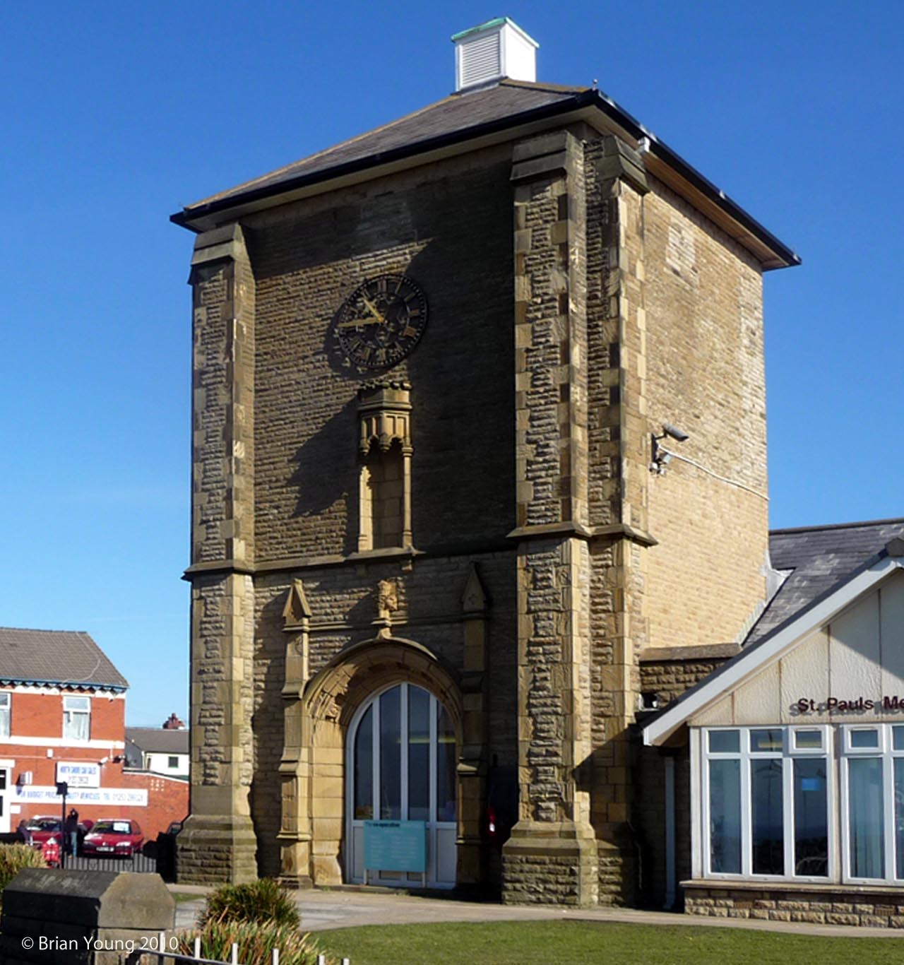 The Church of St Paul, Blackpool. Photograph supplied by and � of Brian Young