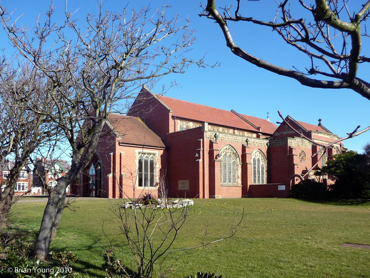 The Church of St Stephen on the Cliffs, Blackpool. Photograph supplied by and � of Brian Young