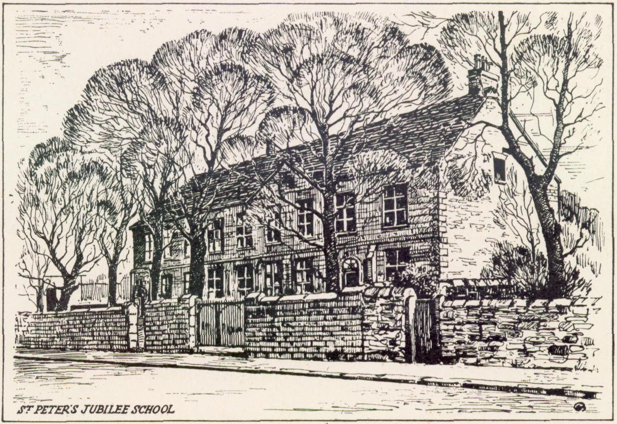Pen & Ink drawing of the Jubilee School