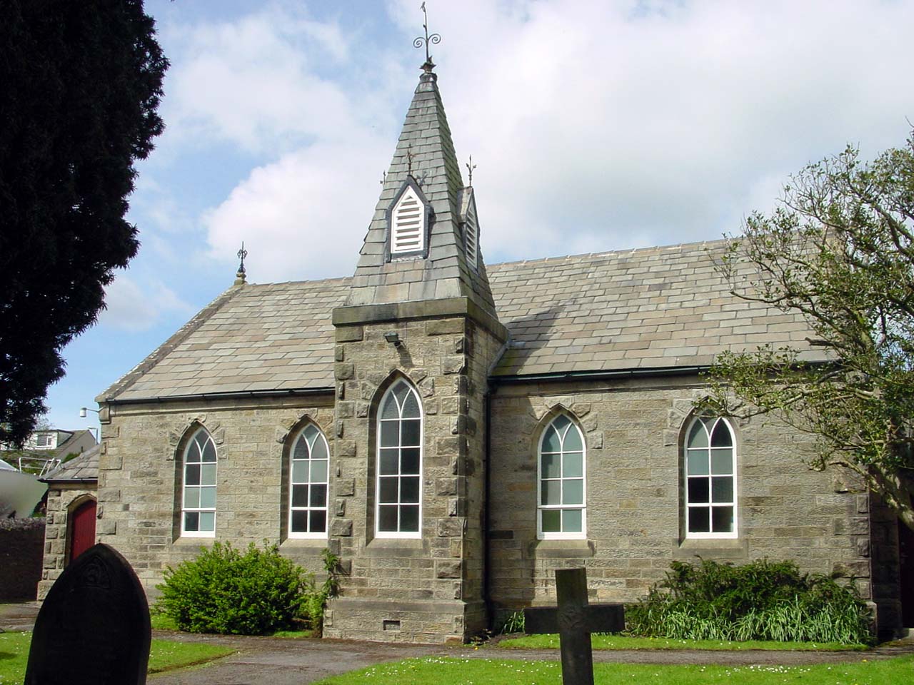 Nether Kellet Congregational Church from the road