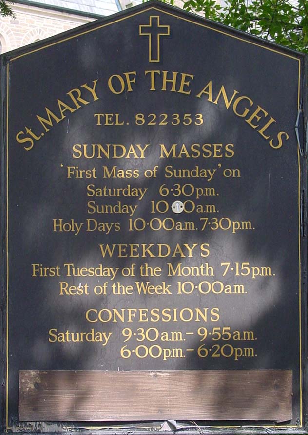 Church Notice Board