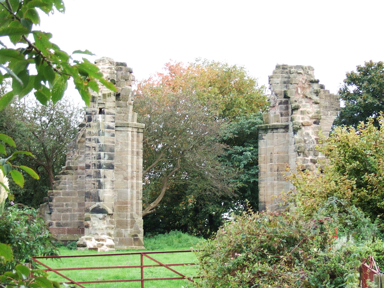 The Ruins of Burscough Priory