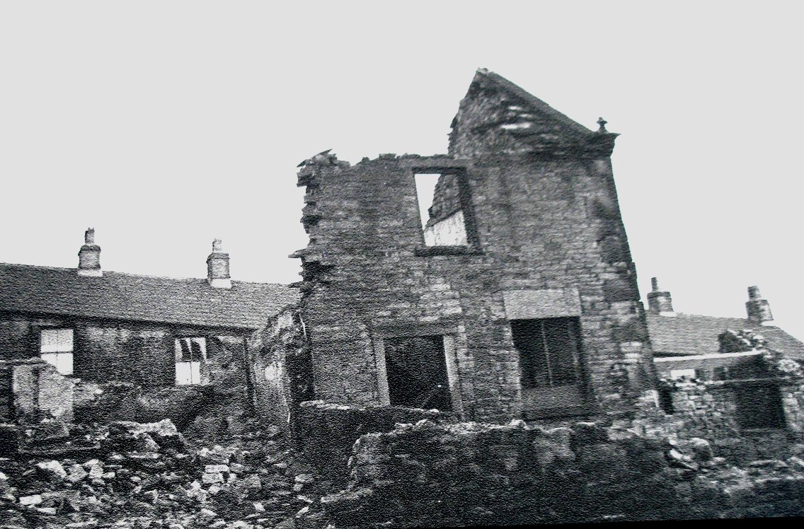 Yates Chapel during demolition