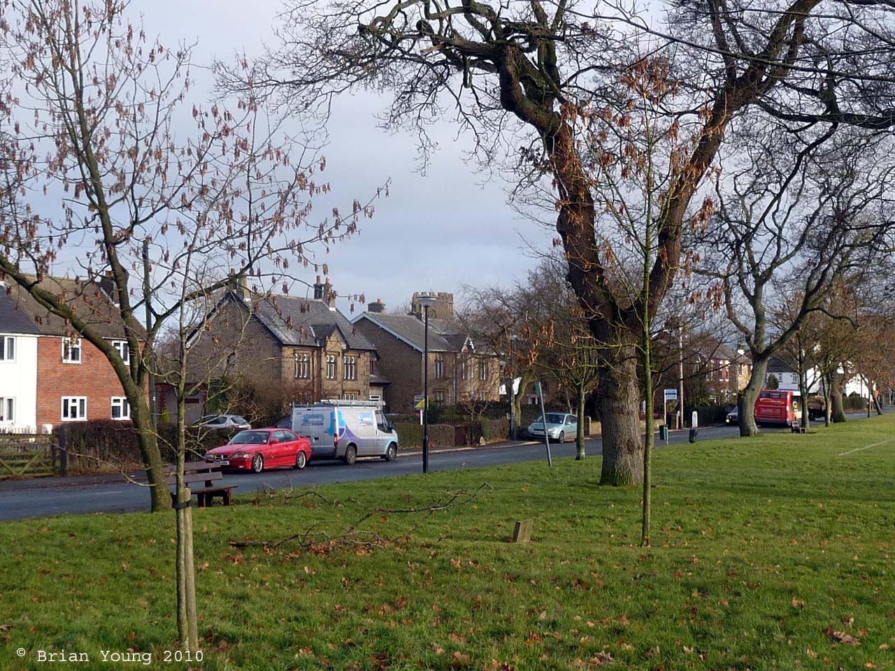The Village of Goosnargh. Photograph supplied by and  of Brian Young