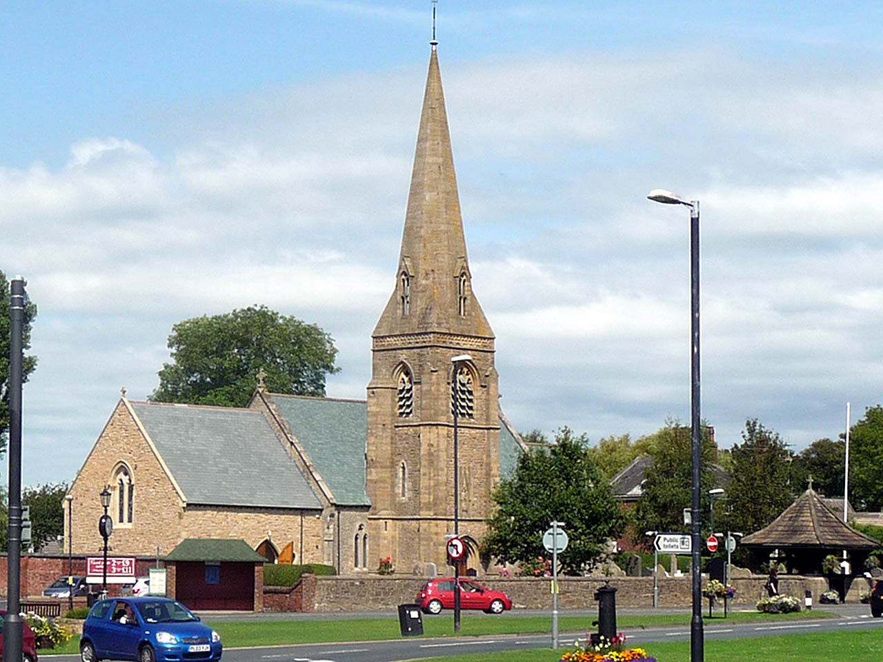 St Nicholas, Wrea Green. Photograph supplied by and  of Brian Young