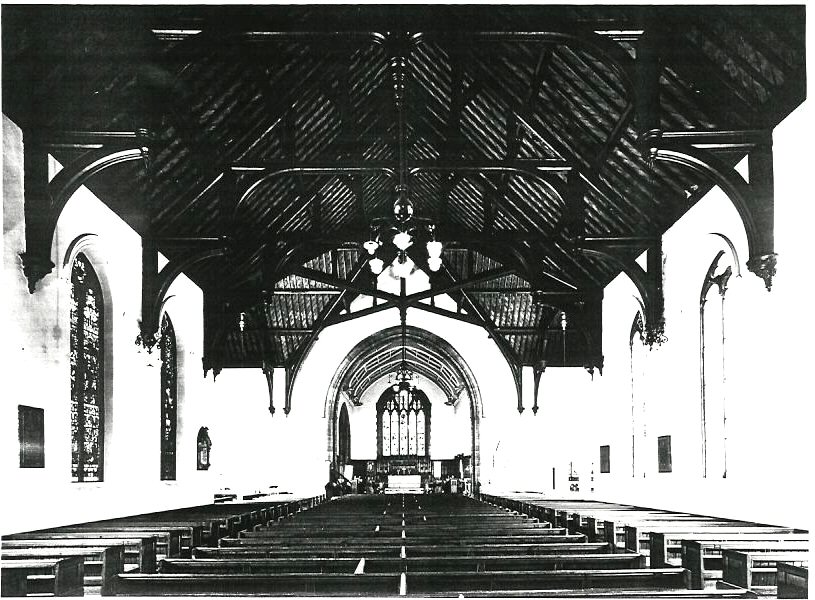 Looking toward the alter from the rear of St Paul�s, courtesy of The Churchcrawler web site