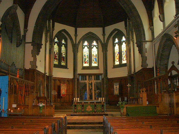 Interior of St Chrysostom, Rusholme