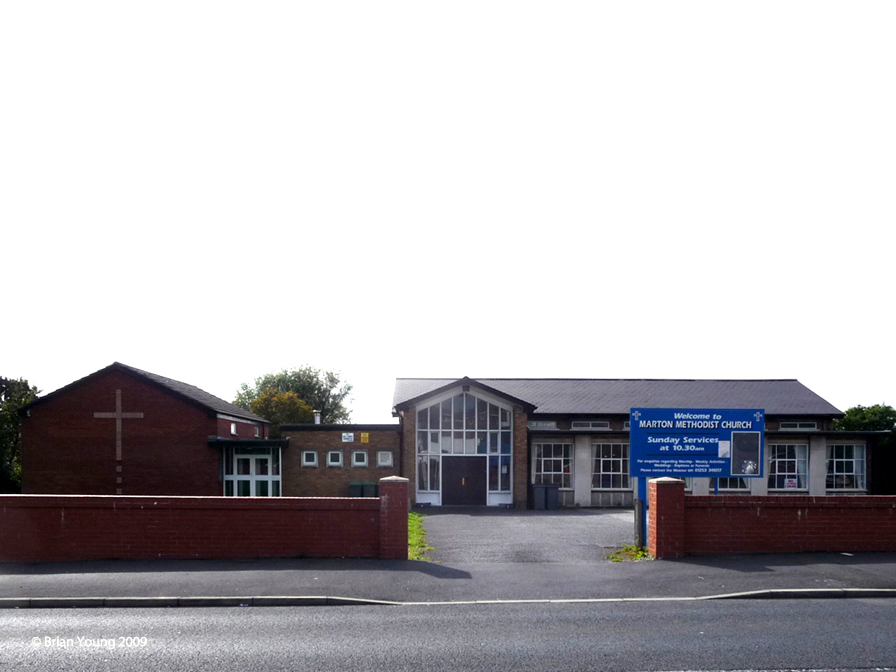 Marton Methodist Church, Photograph supplied by and  of Brian Young
