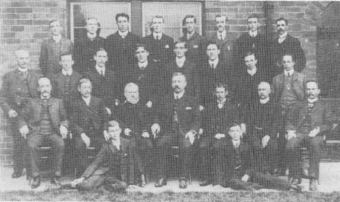 Brunswick Rd Town Mission, Bible Class c.1908