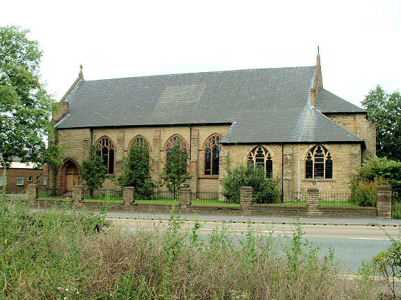 The Church of the Holy Trinity, Failsworth. Photograph supplied by and � of Mike Berrell