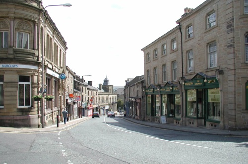Burnley Road, Padiham. Photograph  of picturesofengland