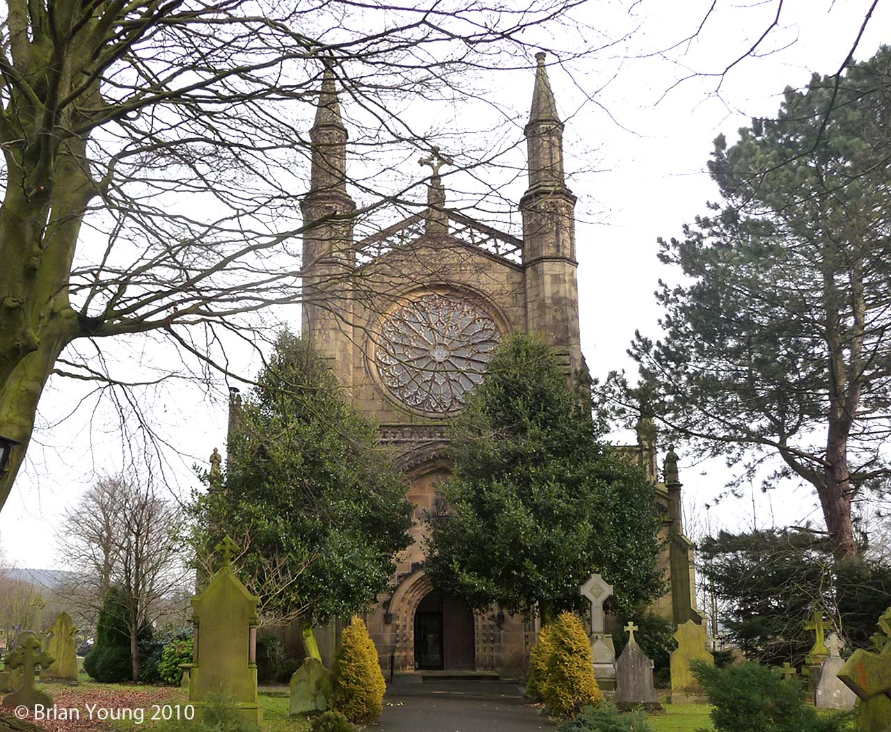 Pleasington Priory. Photograph supplied by and  of Brian Young
