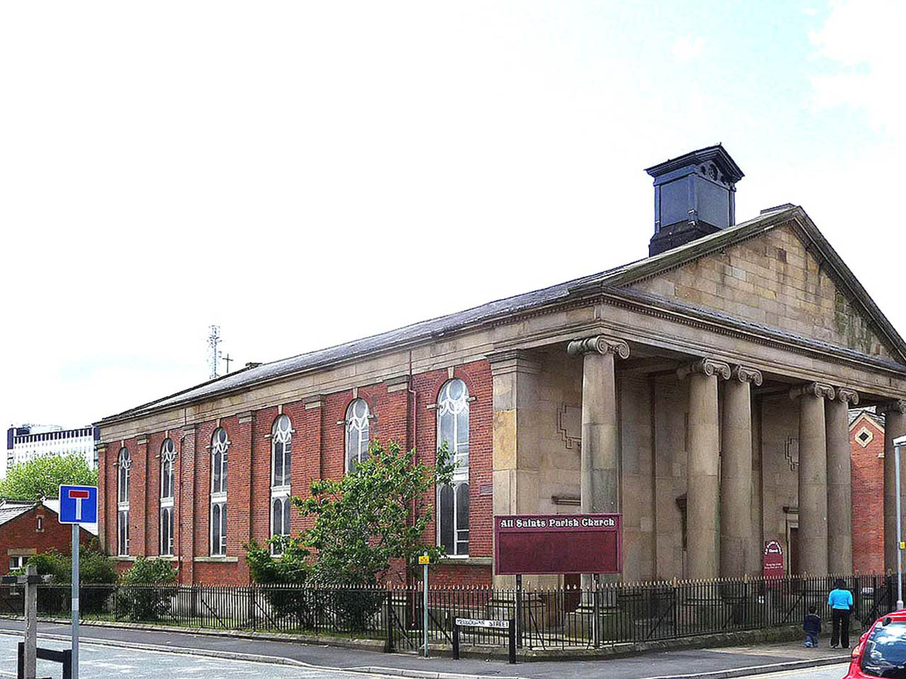 Preston, All Saints Parish Church. Photograph supplied by and  of Brian Young