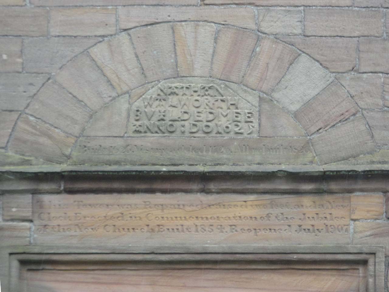 Stone from the Original Chapel