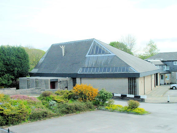 The Roman Catholic Church of St Vincent de Paul, Norden. Photograph supplied by and  of Mike Berrell
