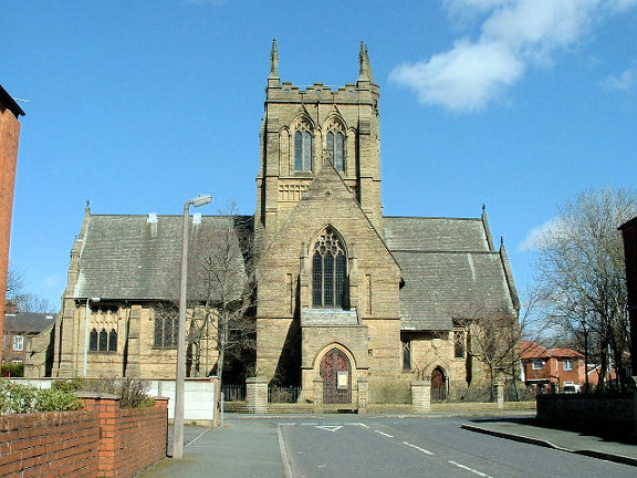 The Church of St Edmund, Rochdale. Photograph supplied by and  of Mike Berrell