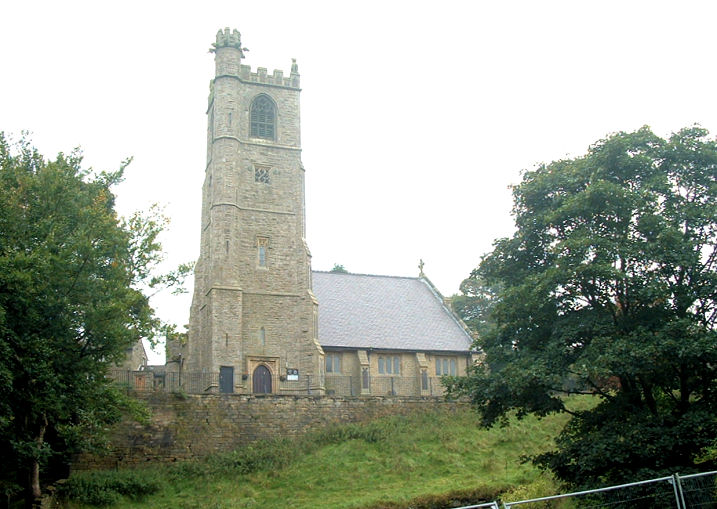 St Bartholomew, Whitworth. Photograph supplied by and � of Mike Berrell