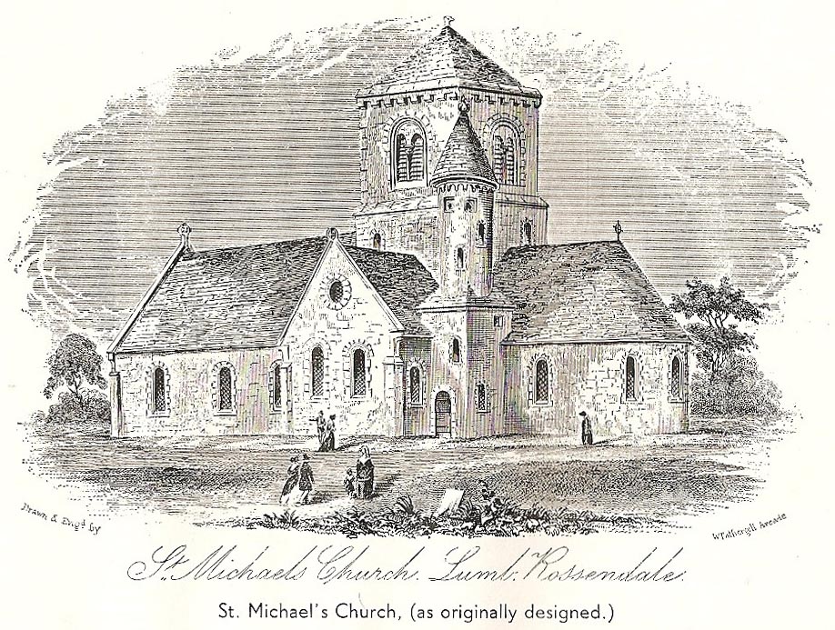 St Michael, Lumb, as originally designed