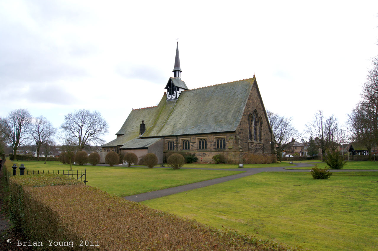 The Church of St Peter, Salesbury. Photograph supplied by and � of Brian Young