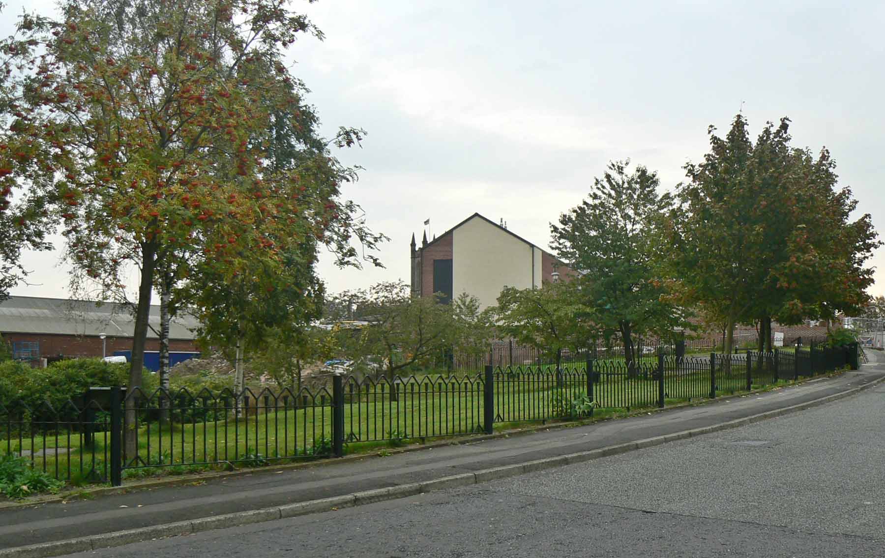 The site of St Thomas, Pendleton
