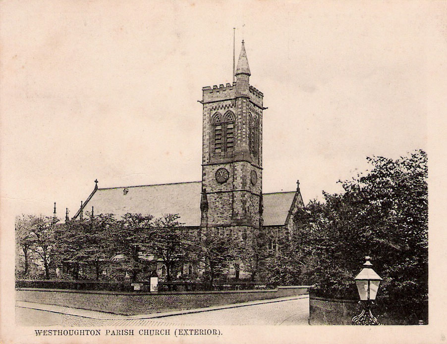 The old parish church of St Bartholomew<br>by courtesy of Derek Crompton