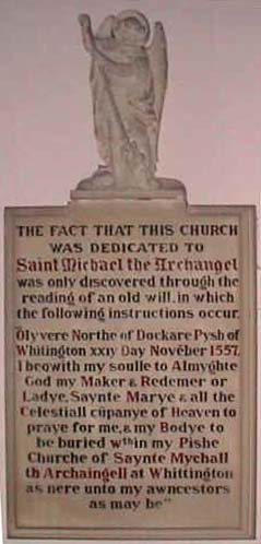 St Michael the Archangel, Whittington